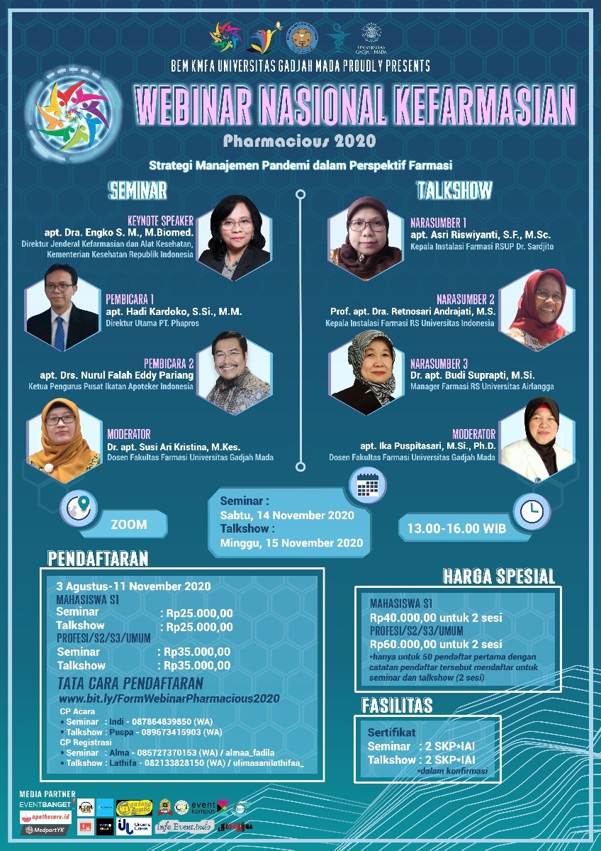 [WEBINAR NASIONAL KEFARMASIAN PHARMACIOUS 2020