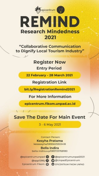 OPEN REGISTRATION REMIND 2021