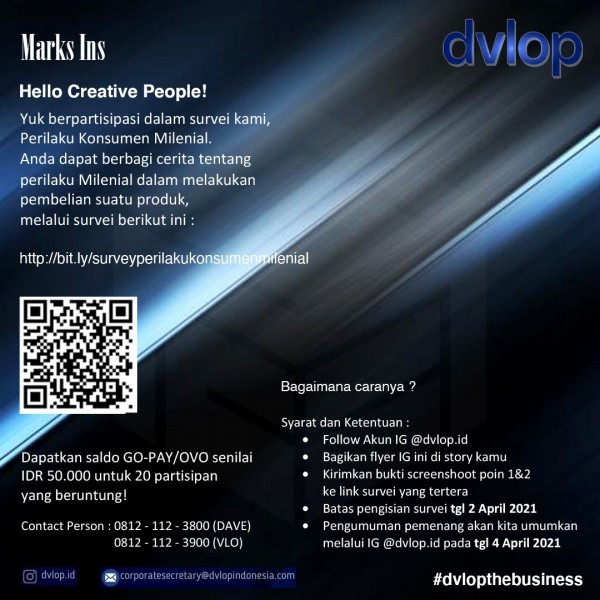 Hello Creatif People! DVLOP INDONESIA