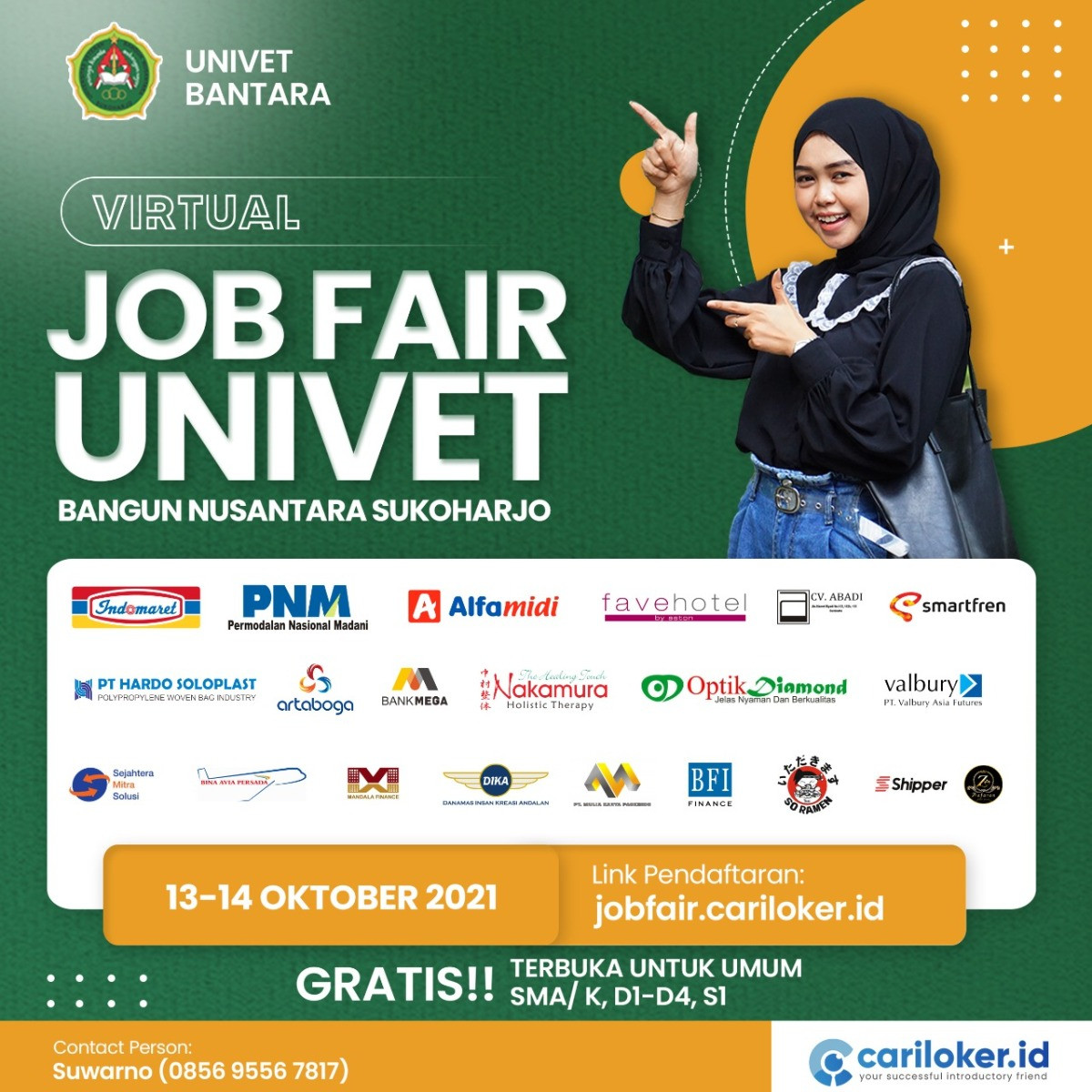 Univet Job Fair Virtual 2021 Event