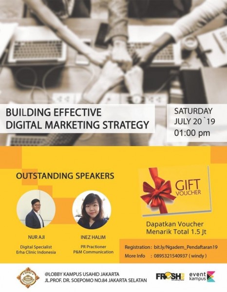 BUILDING EFFECTIVE DIGITAL MARKETING STRATEGY