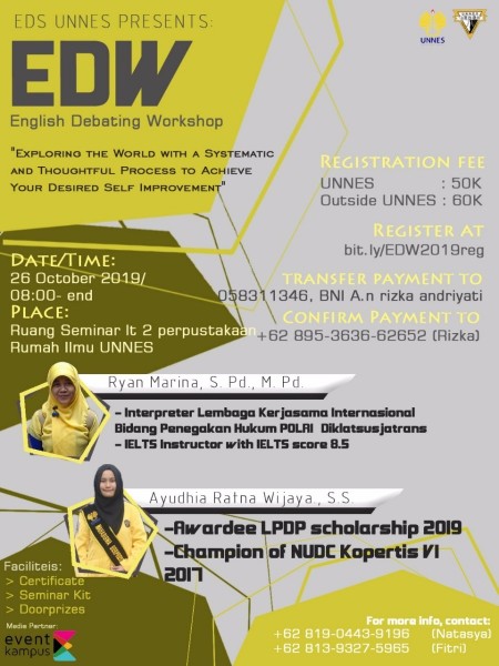 English Debating Workshop