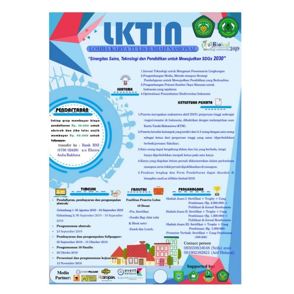 LOMBA KARYA TULIS ILMIAH NASIONAL