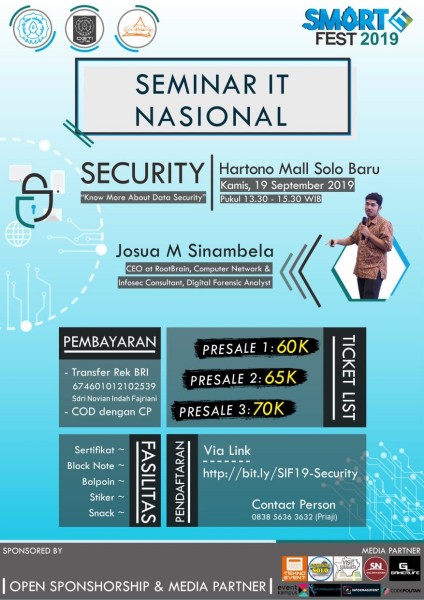 Seminar IT Nasional Tentang Security