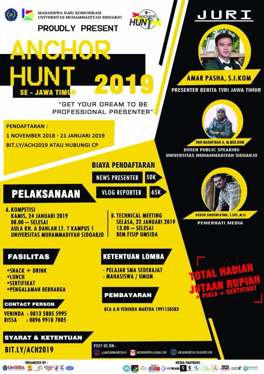 Poster Anchor Hunt 2019