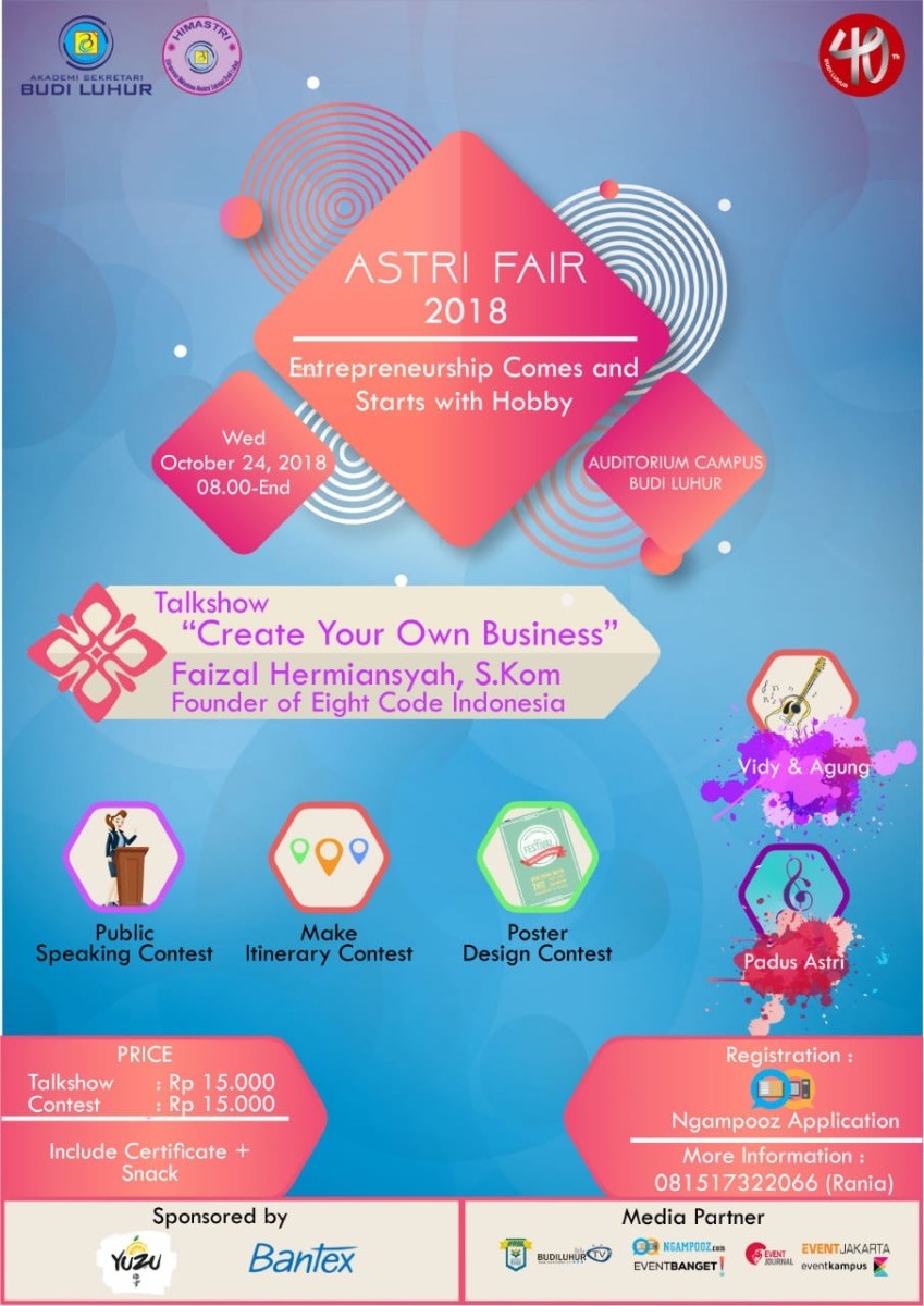 Poster Astri Fair 2018