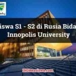 Poster Beasiswa Kuliah di Rusia S1 – S2 oleh Innopolis University