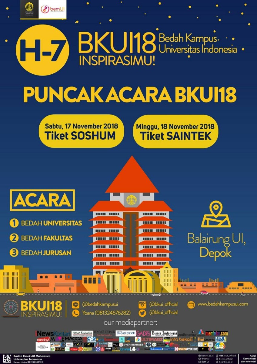 Poster Bedah Kampus Universitas Indonesia 18