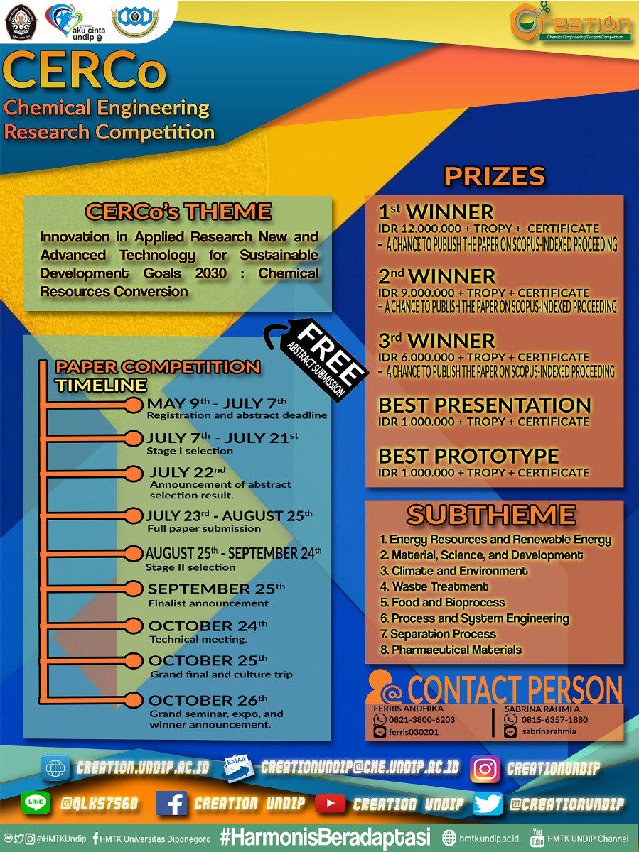 Poster Chemical Engineering Research Competition