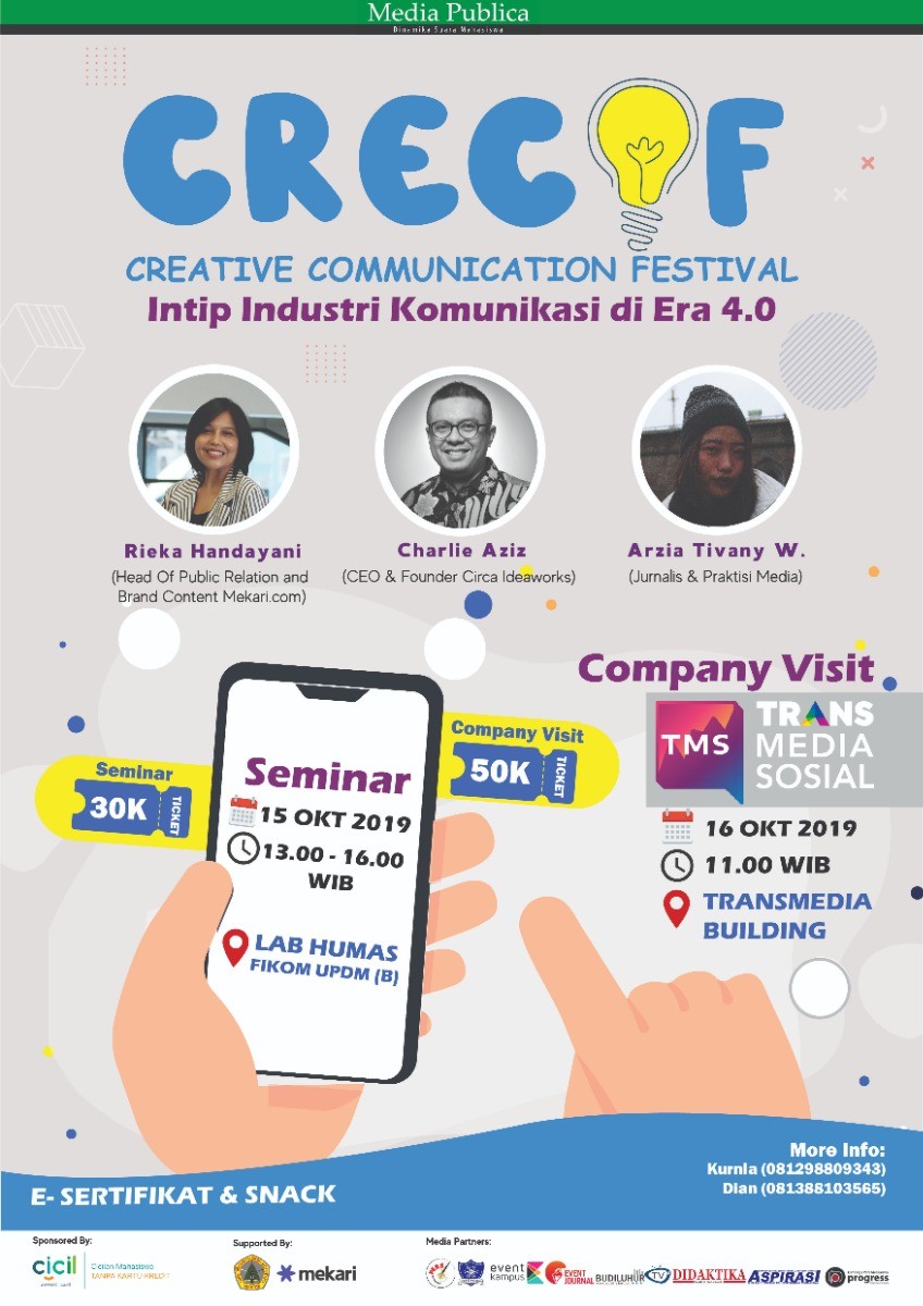 Poster Creative Communication Festival