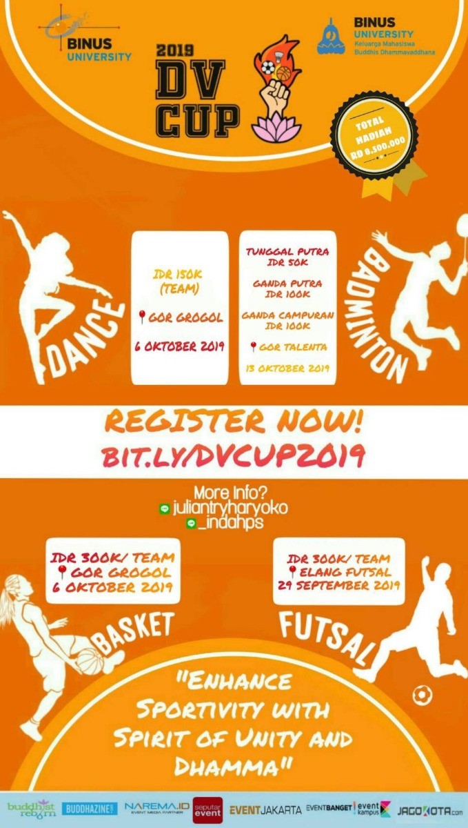 Poster DV CUP 2019