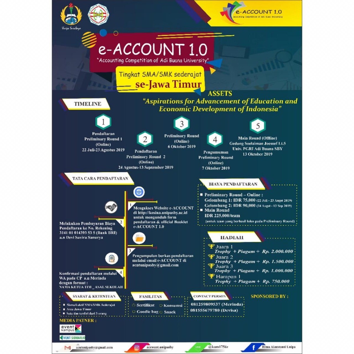 Poster e-ACCOUNT 1.0