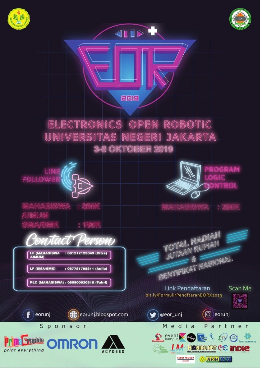 Poster ELEKTRONICS OPEN ROBOTIC