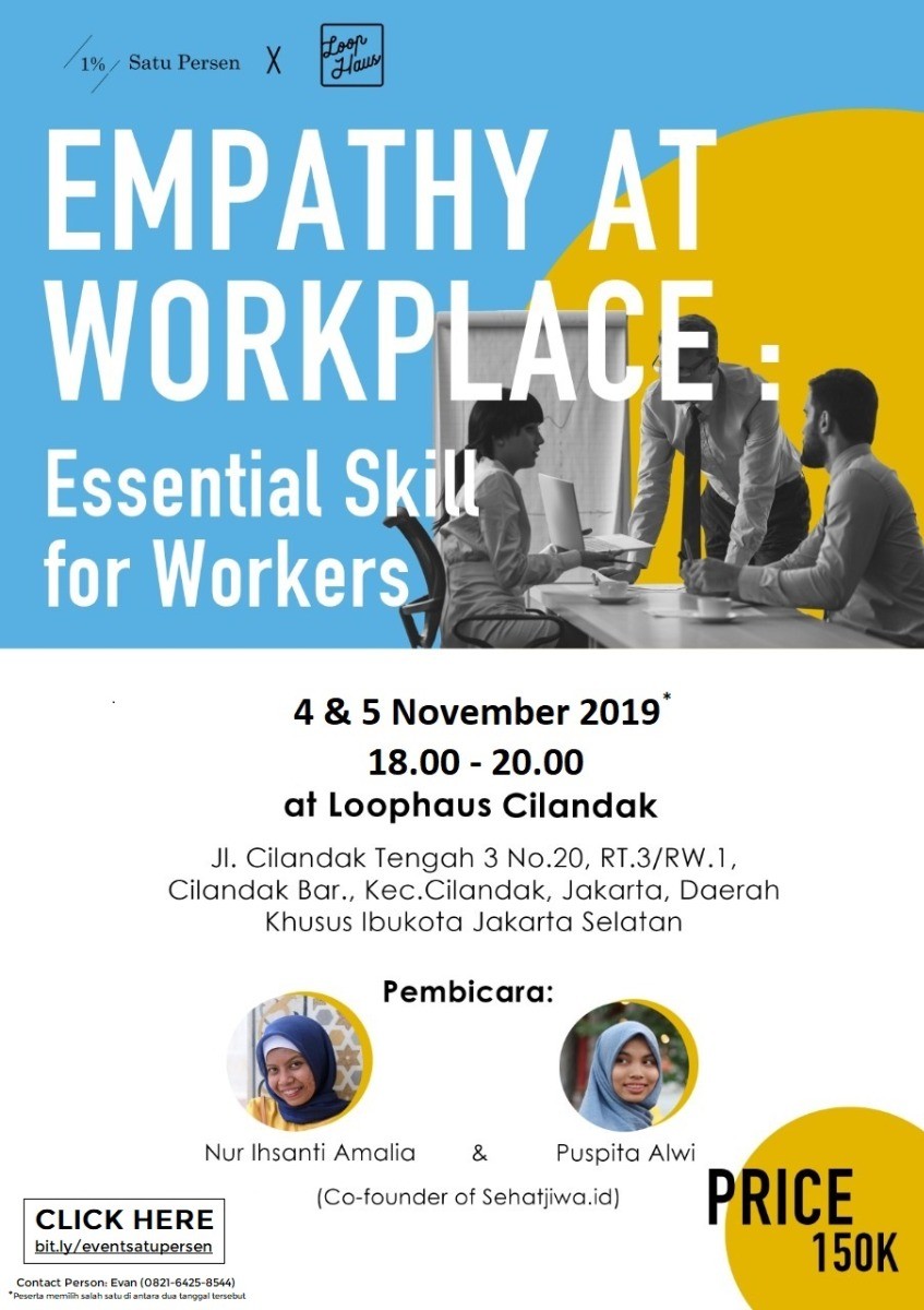Poster Empathy at Workplace: Essential Skill for Workers