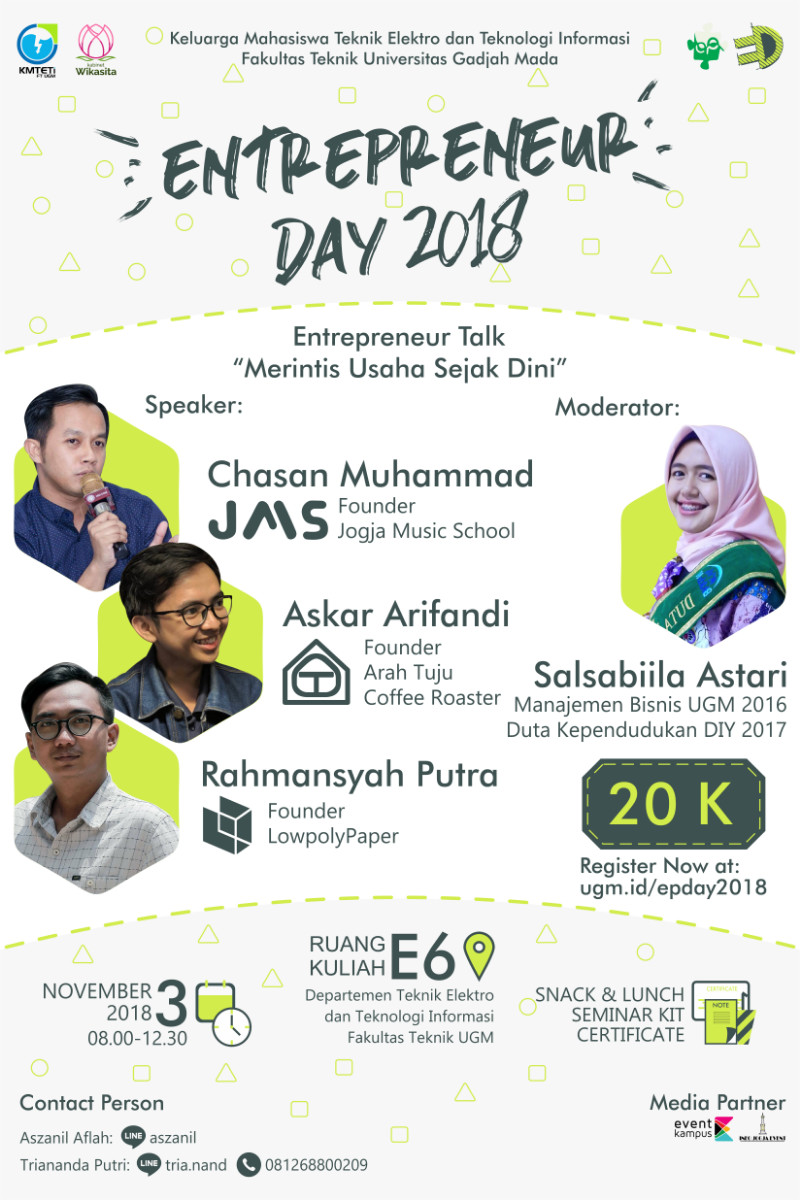 Poster Entrepreneur Day 2018