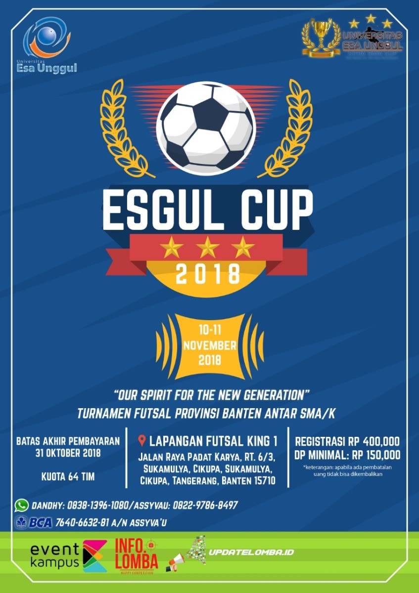 Poster ESGUL CUP III