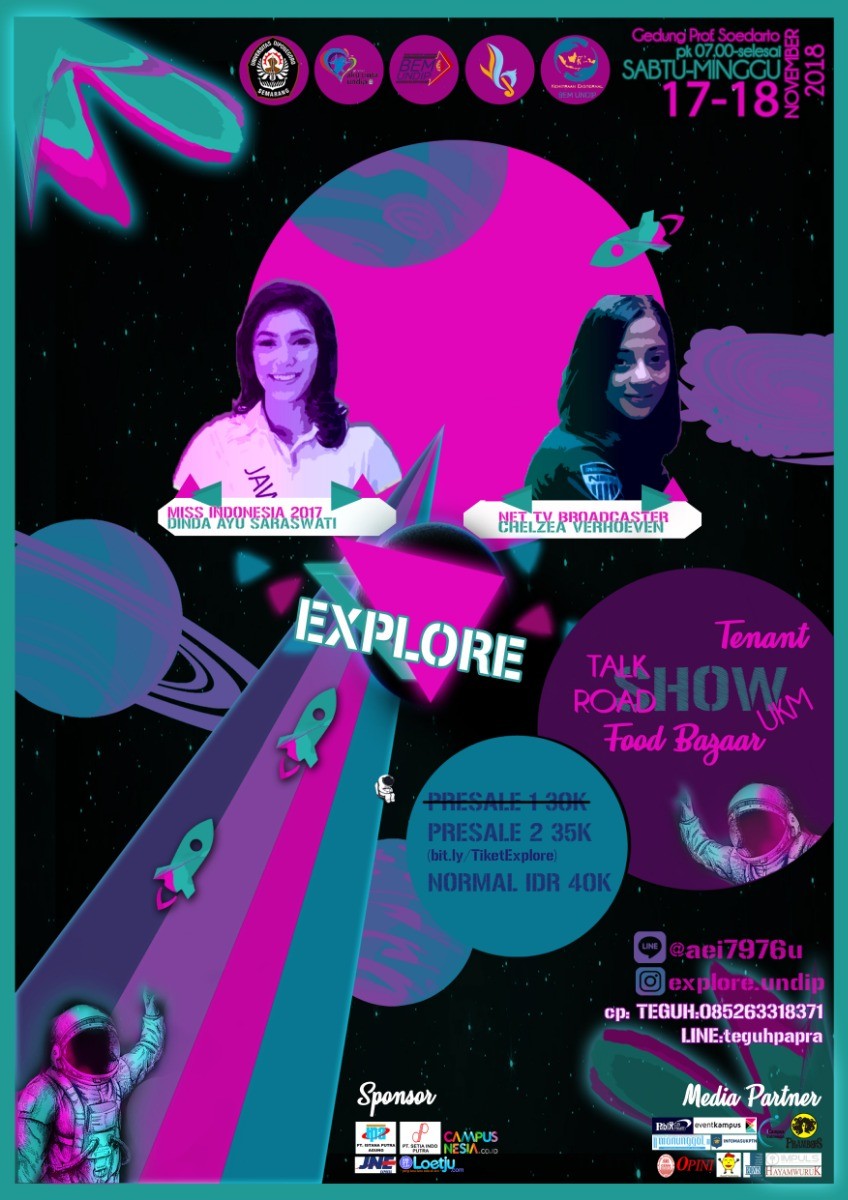 Poster EXPLORE UNDIP 2018