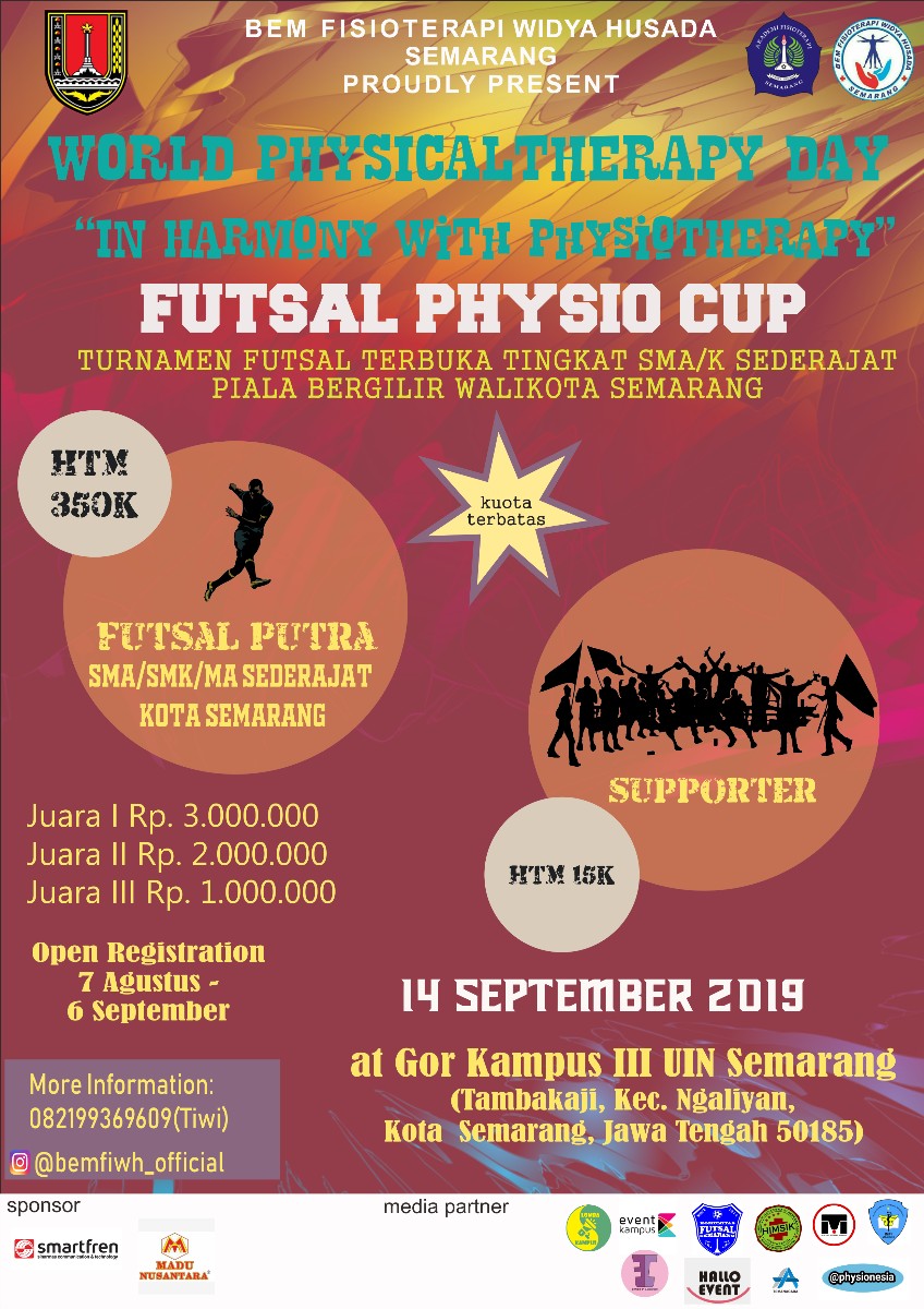 Poster Futsal Physio Cup