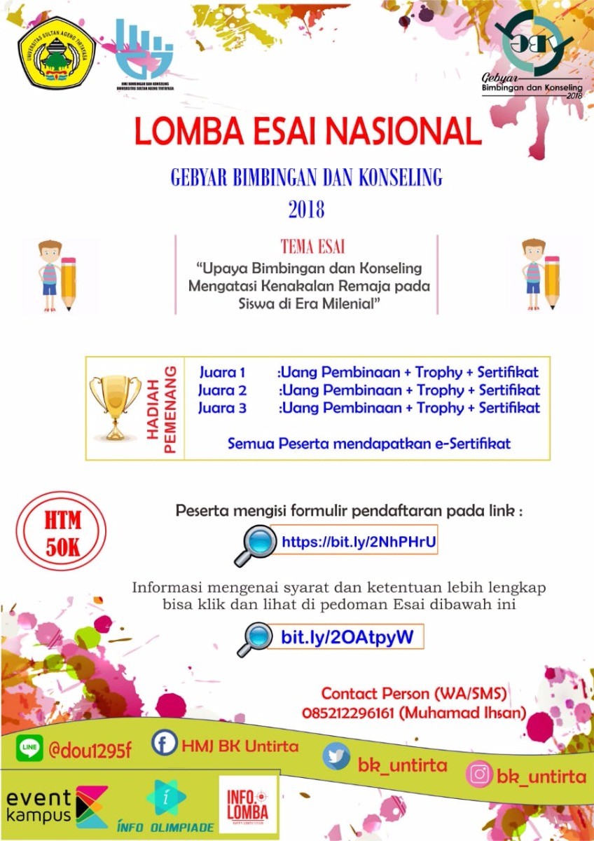 Poster GEBYAR BIMBINGAN DAN KONSELING 2018