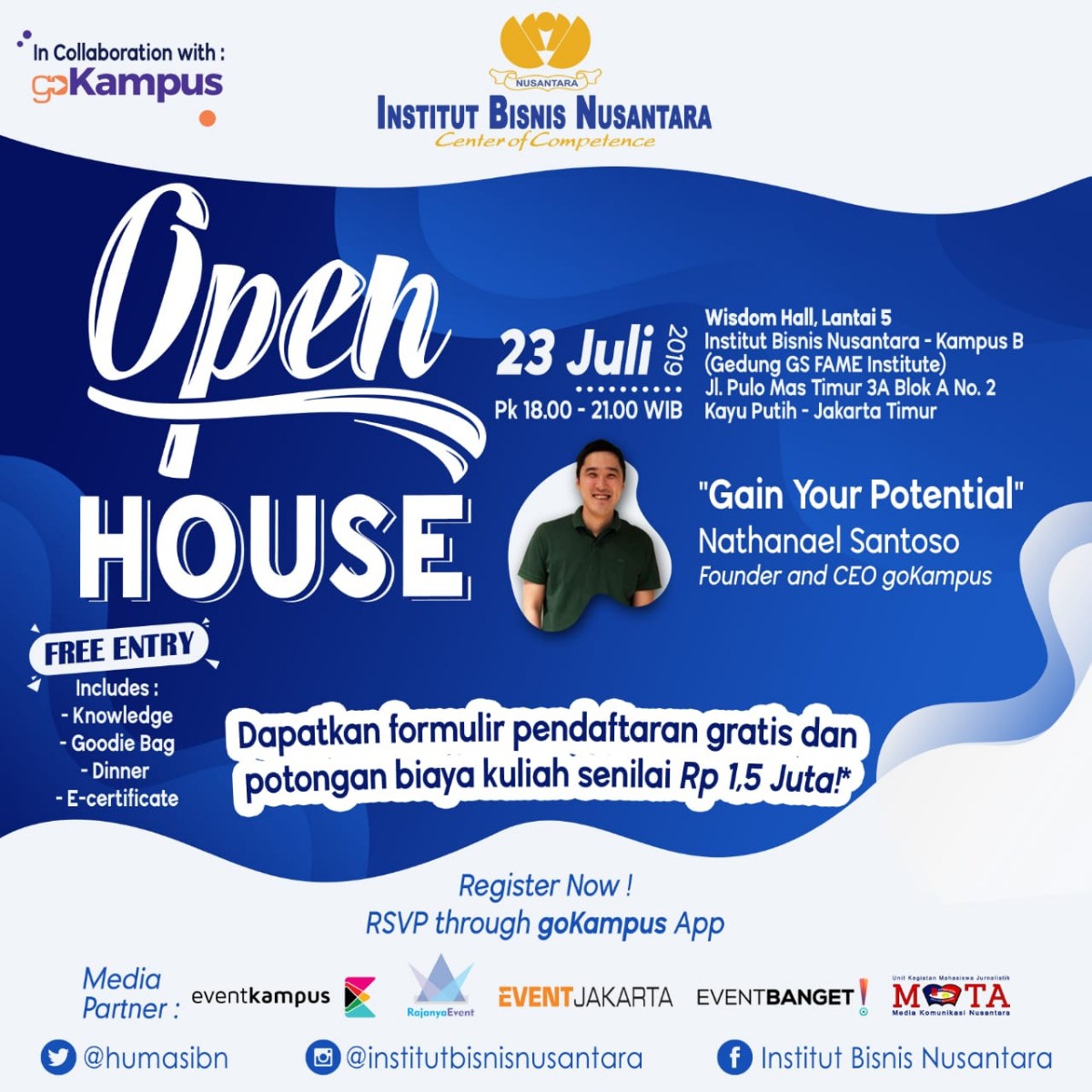 Poster IBN OPEN HOUSE 2019