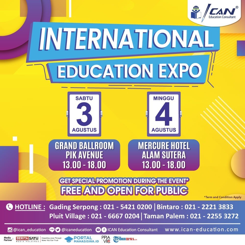 Poster International Education Expo