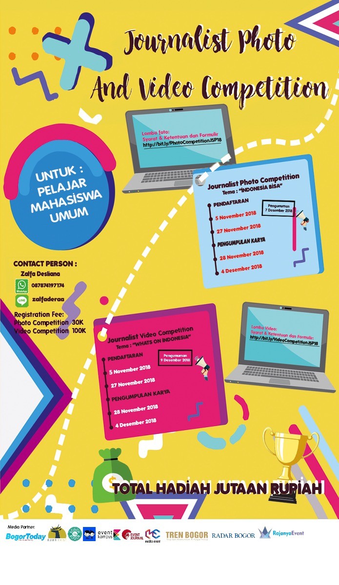 Poster Journalist’s Starting Point 2018 [Journalist Photo and Video Competition]