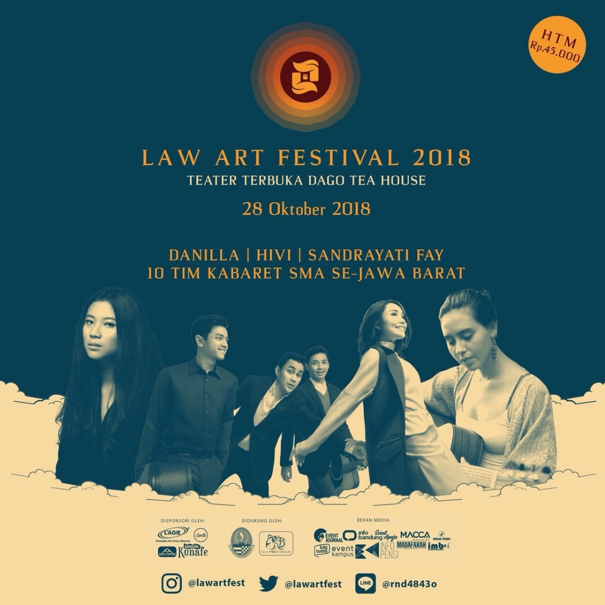 Poster LAW ART FESTIVAL 2018