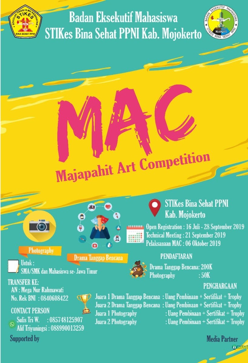 Poster MAC (Majapahit Art Competition )