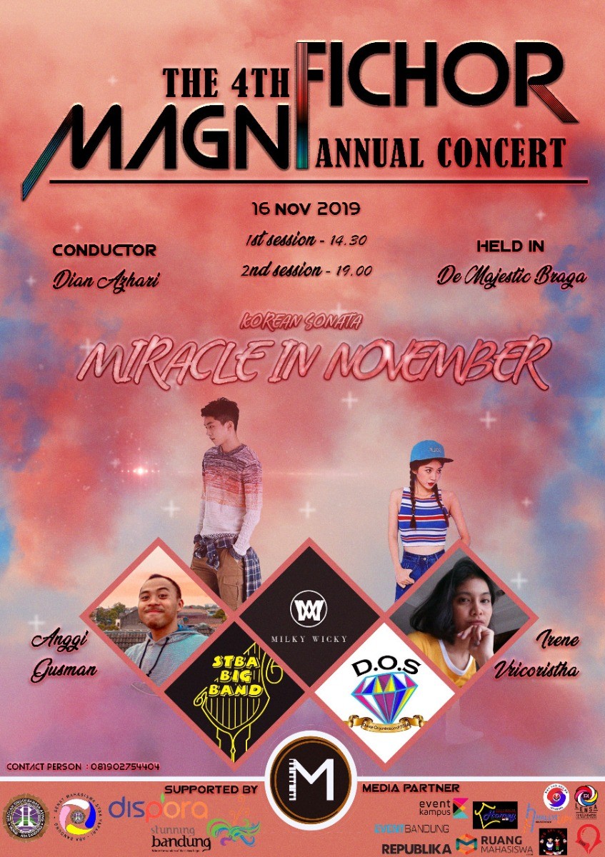 Poster MAGNIFICHOR 4th Annual Concert "Korean Sonata (Miracle in November)"