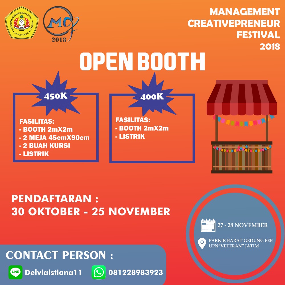 Poster Management Creativepreneur Festival 2018