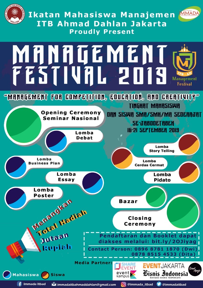Poster Management Festival 2019