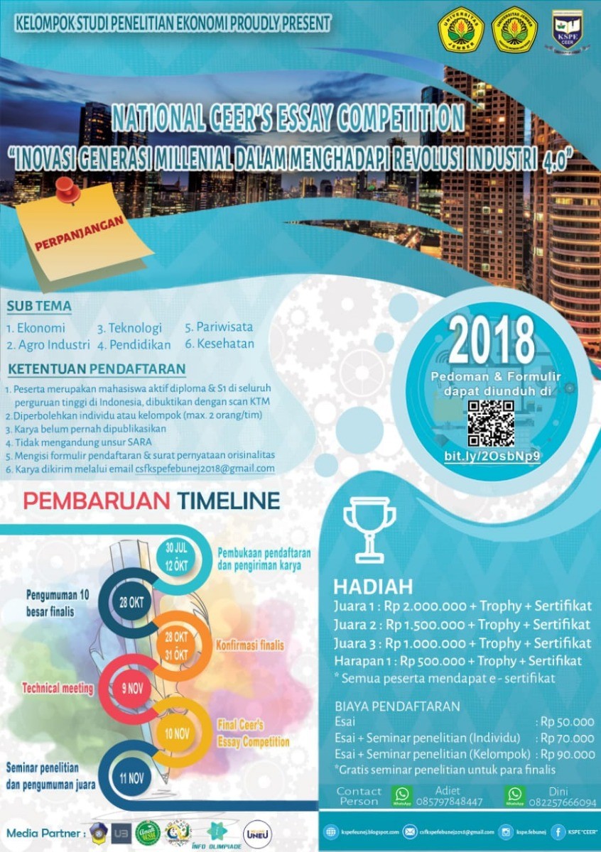 Poster National Ceer's Essay Competition