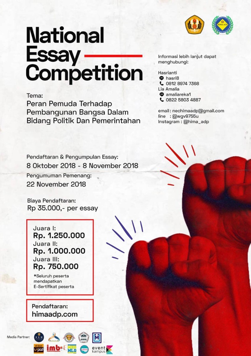 Poster National Essay Competition