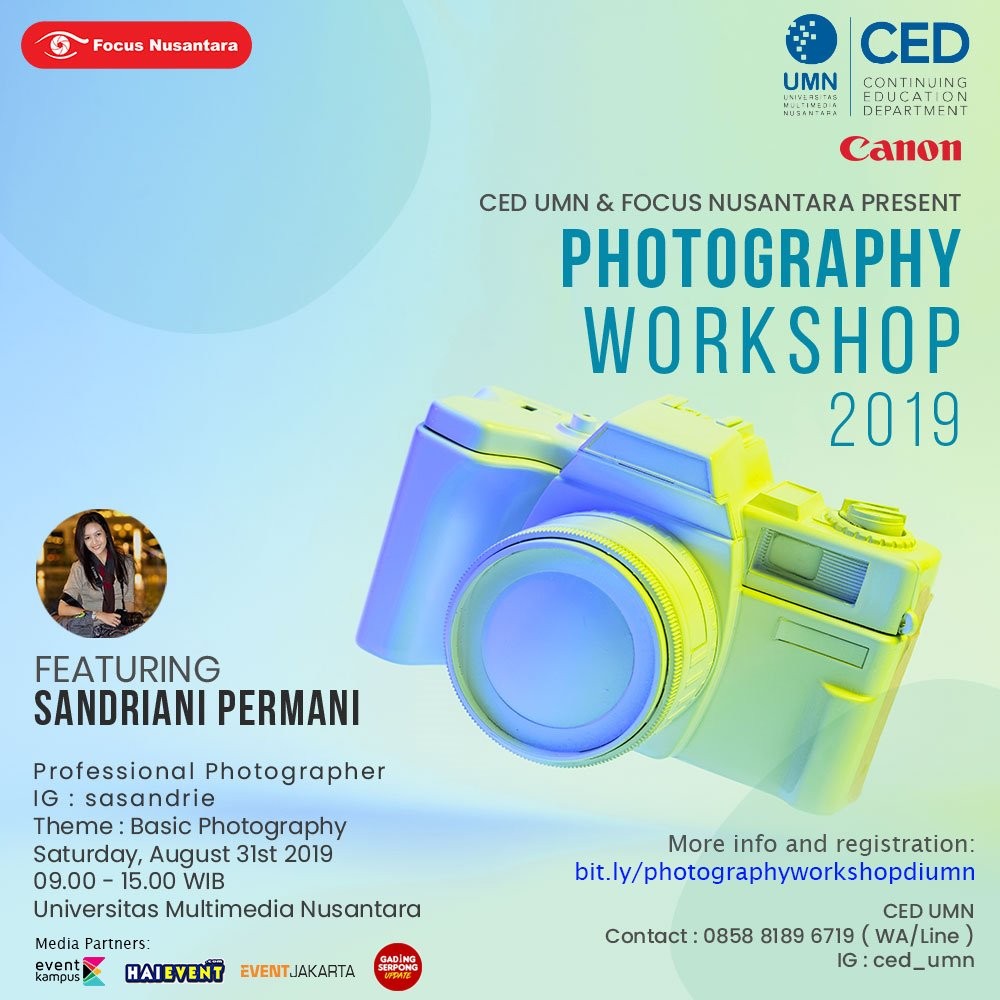 Poster Photography Workshop di UMN