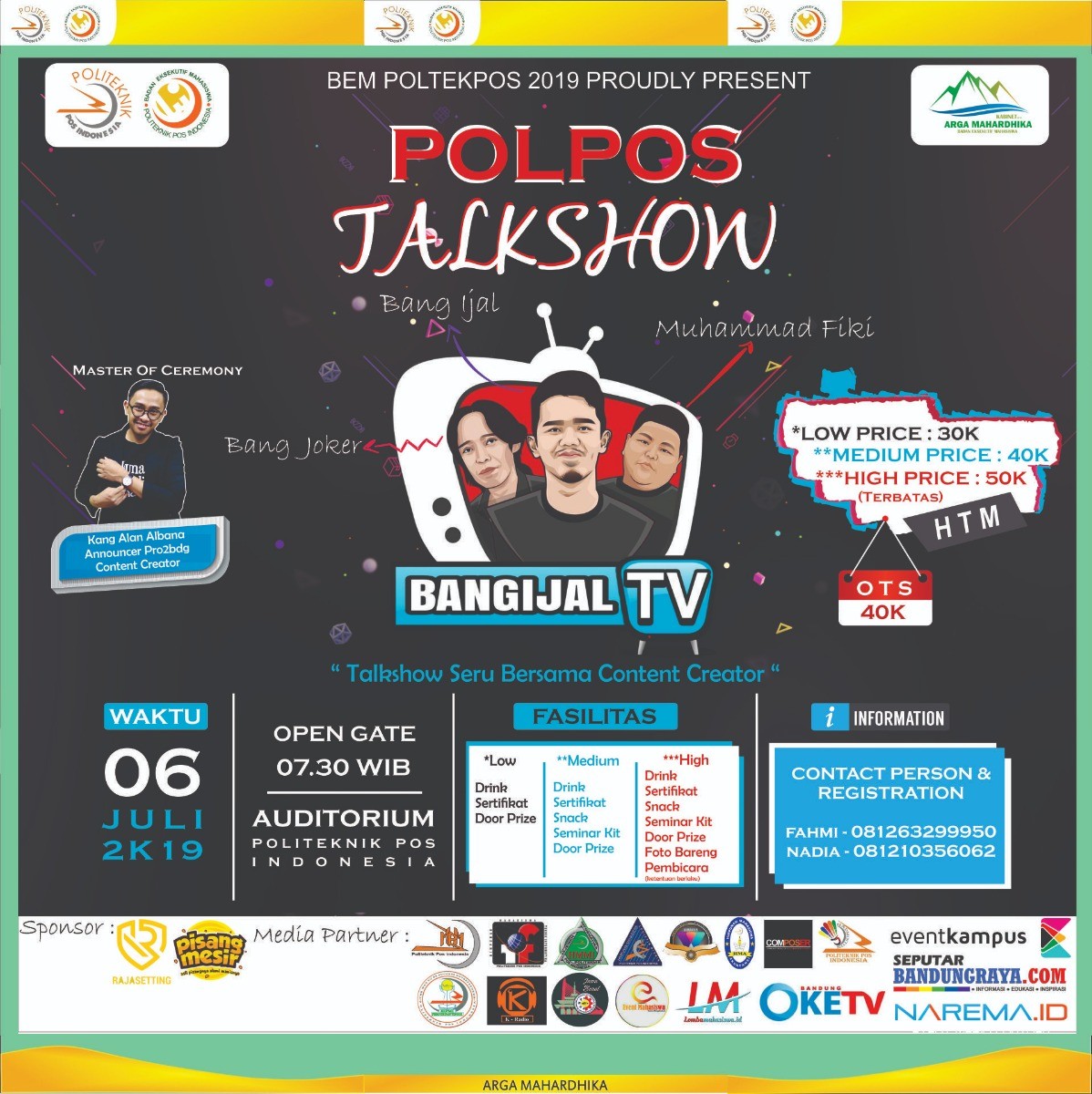 Poster POLPOS TALKSHOW