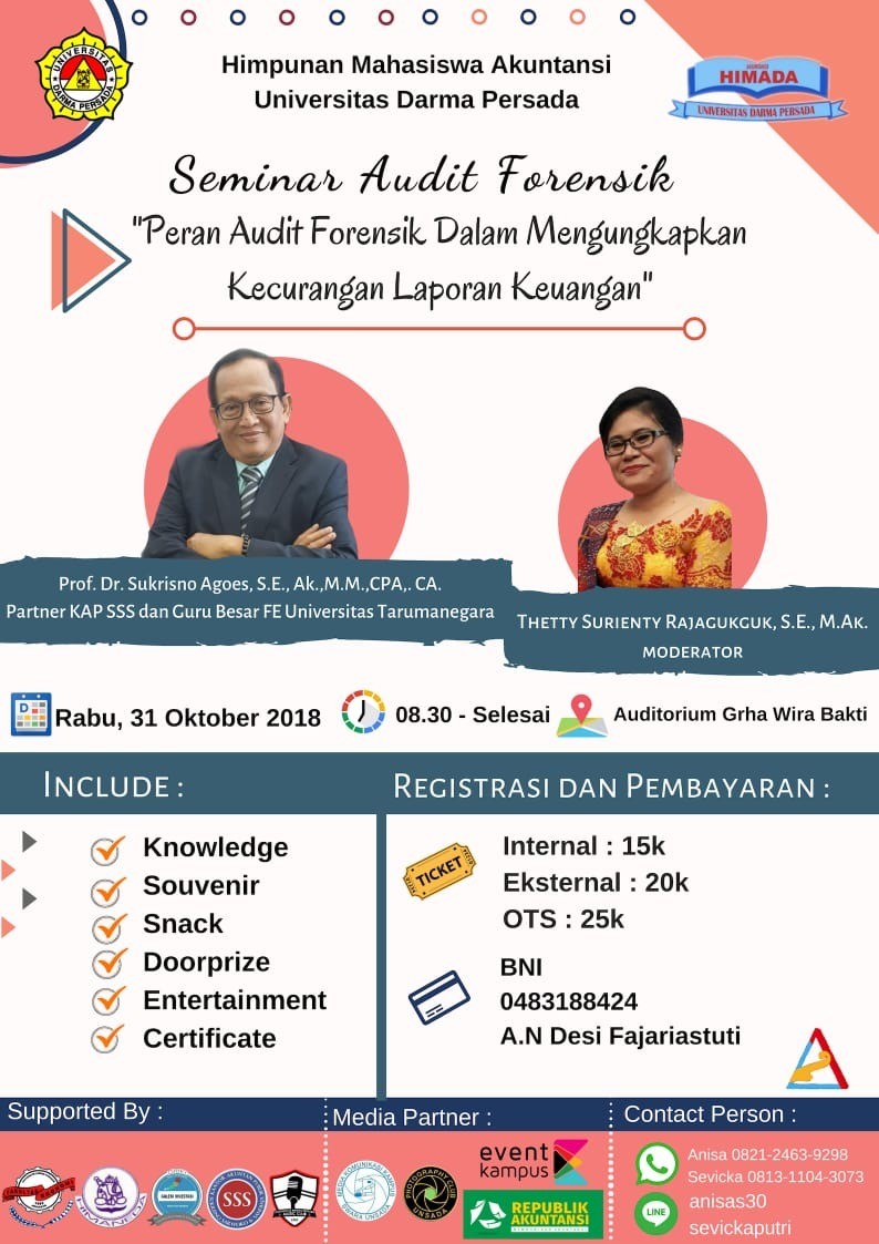 Poster Seminar Audit Forensik