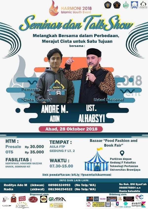 Poster Seminar dan Talkhow Harmoni