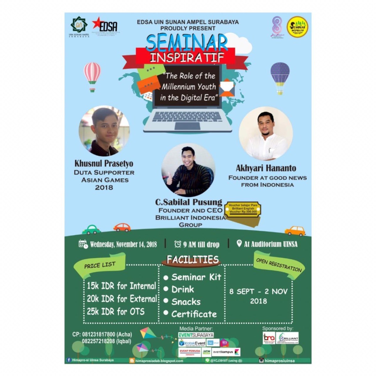 Poster SEMINAR INSPIRATIF