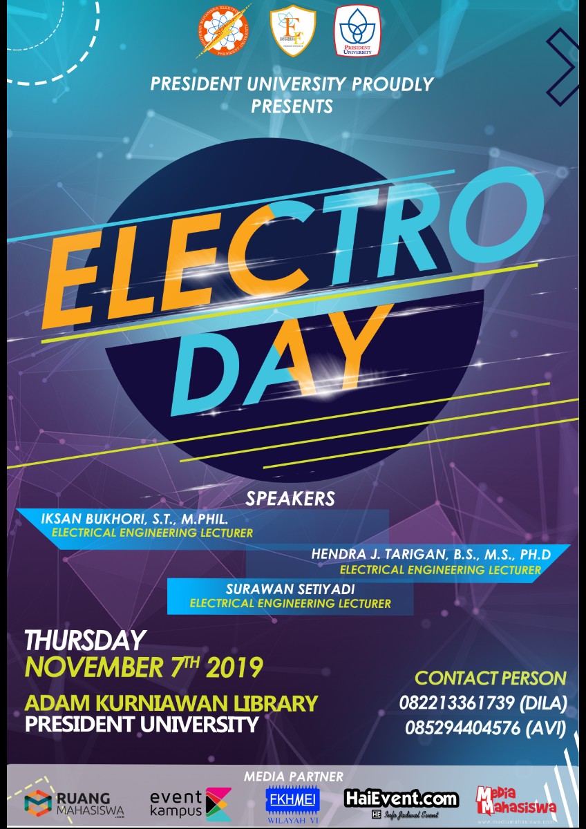 Poster Seminar Nasional Electro Day