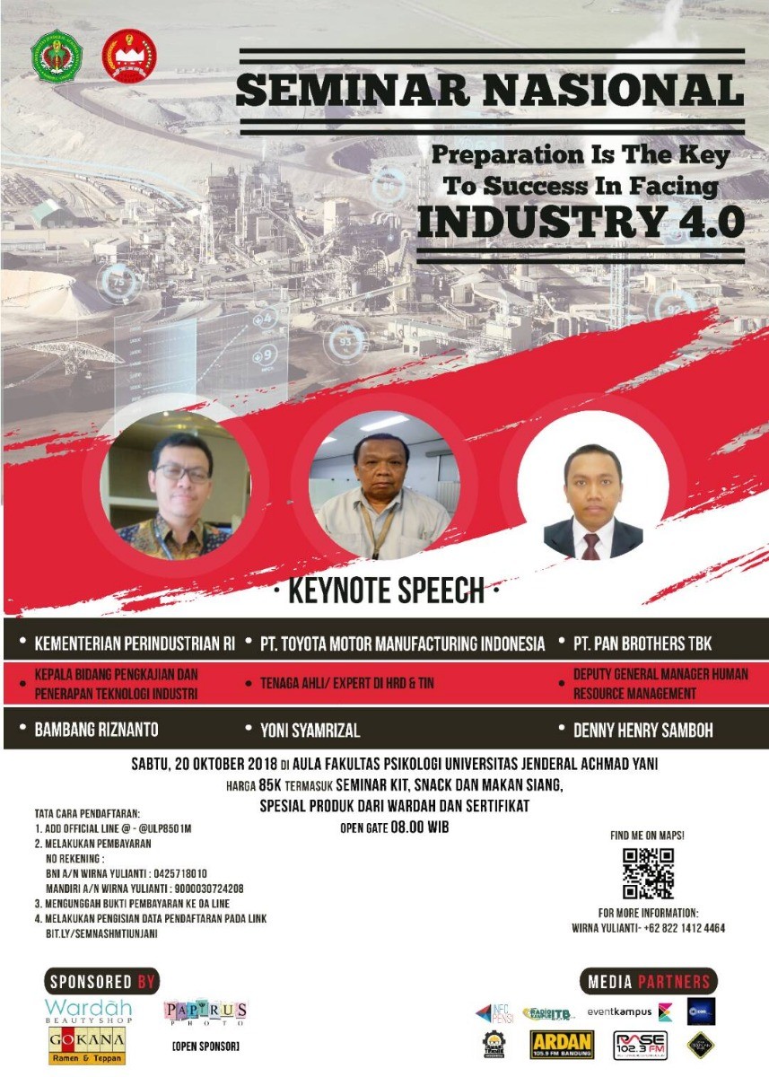 Poster Seminar Nasional Industry 4.0