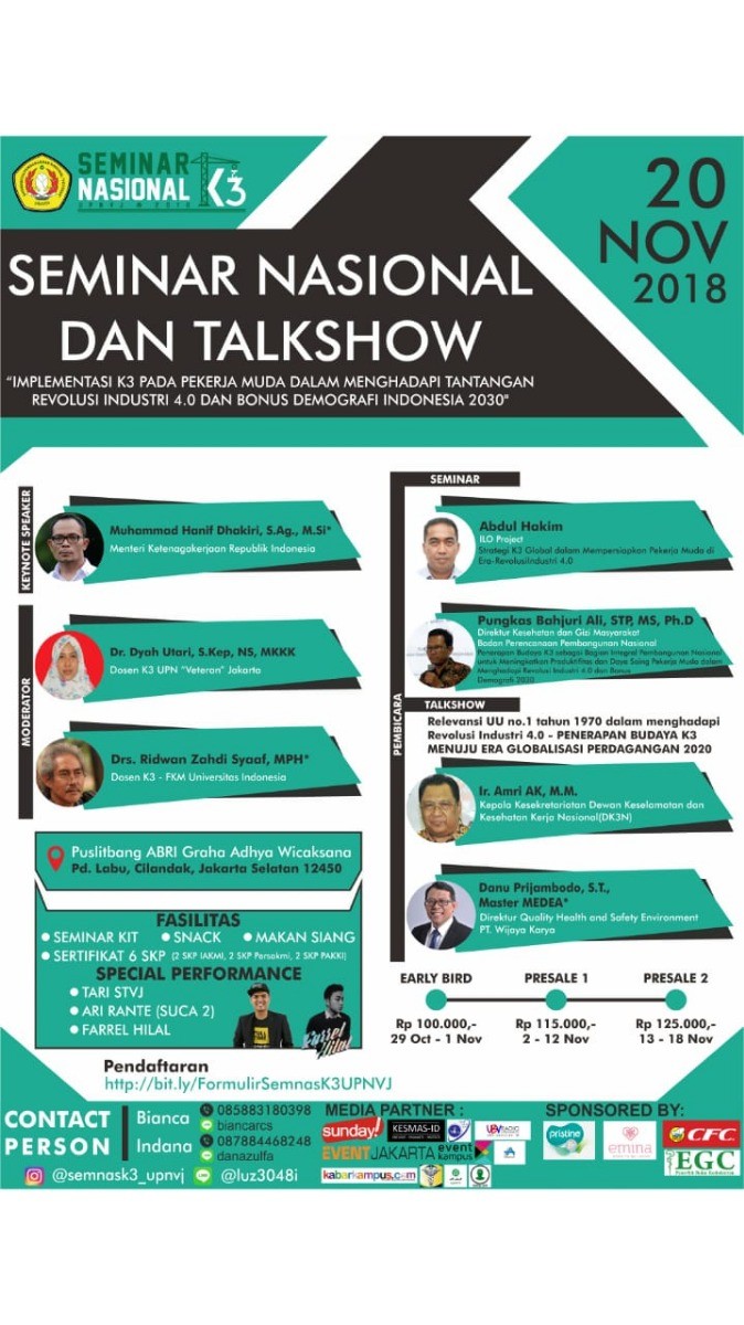 Poster Seminar Nasional K3