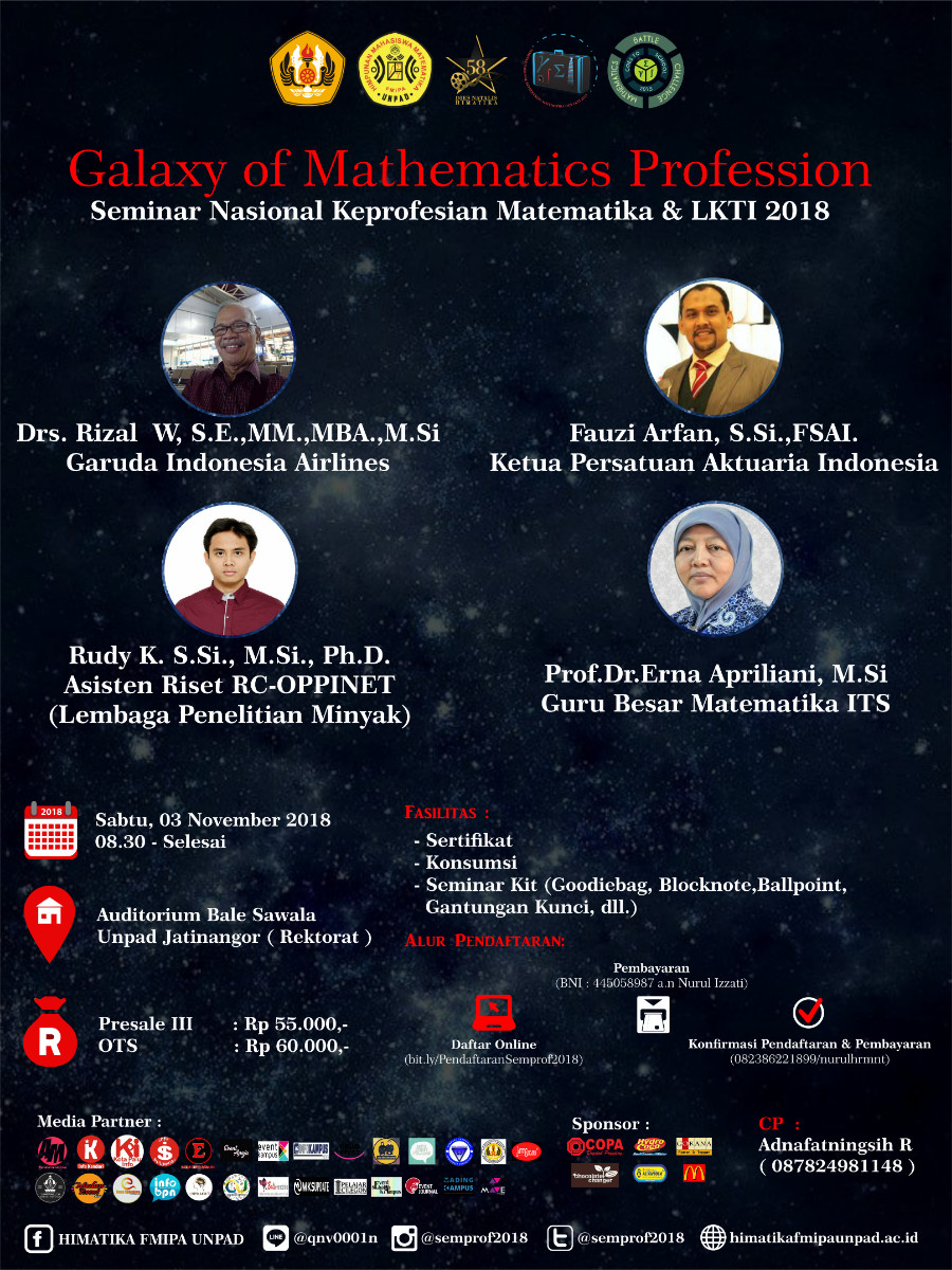 Poster Seminar Nasional Keprofesian Matematika & LKTI