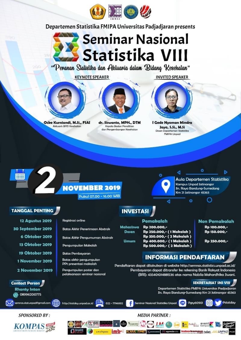Poster Seminar Nasional Statistika VIII
