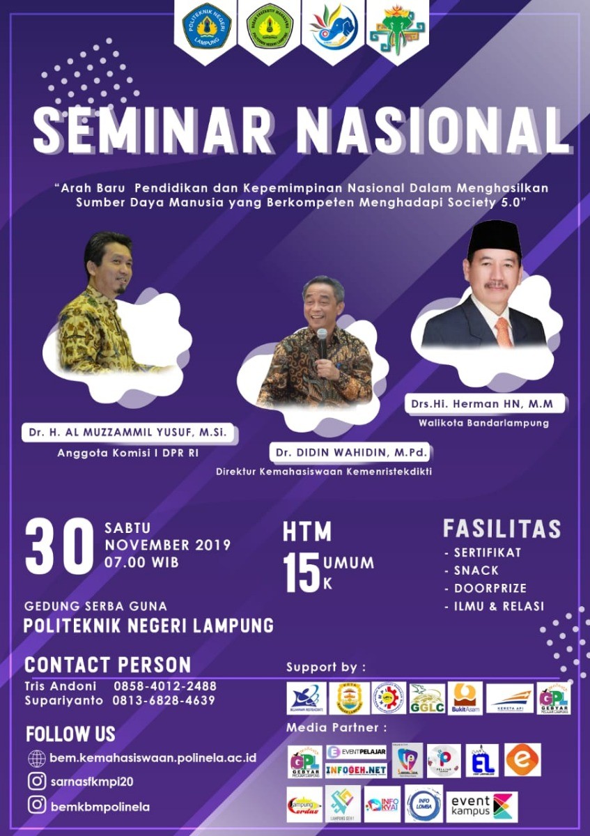 Poster Seminar Nasional Eventkampus Com