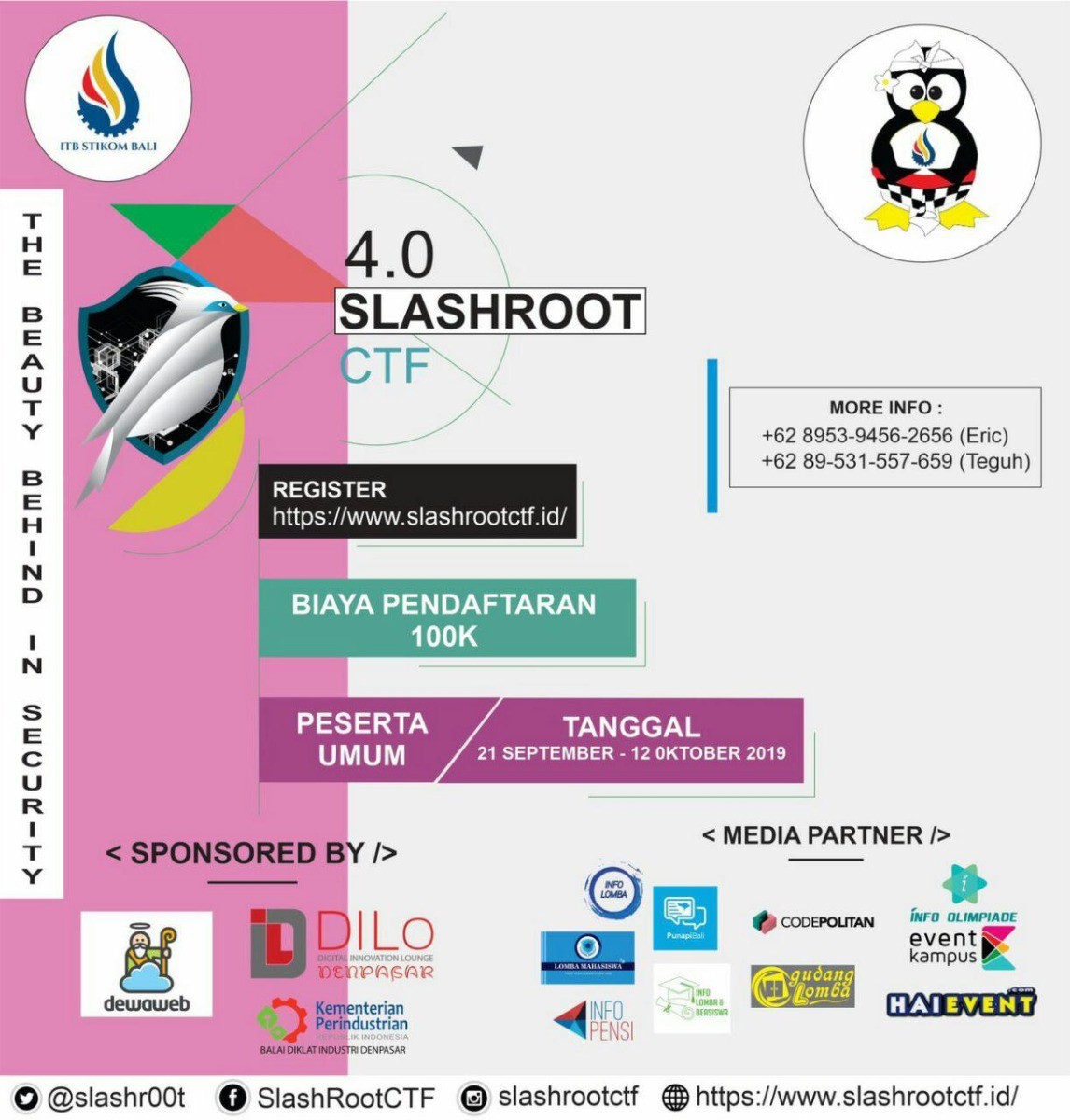 Poster SlashRoot CTF 4.0