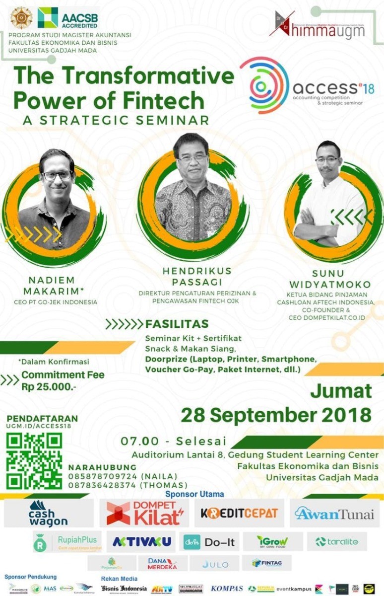 Poster Strategic Seminar; The Transformative Power of Fintech