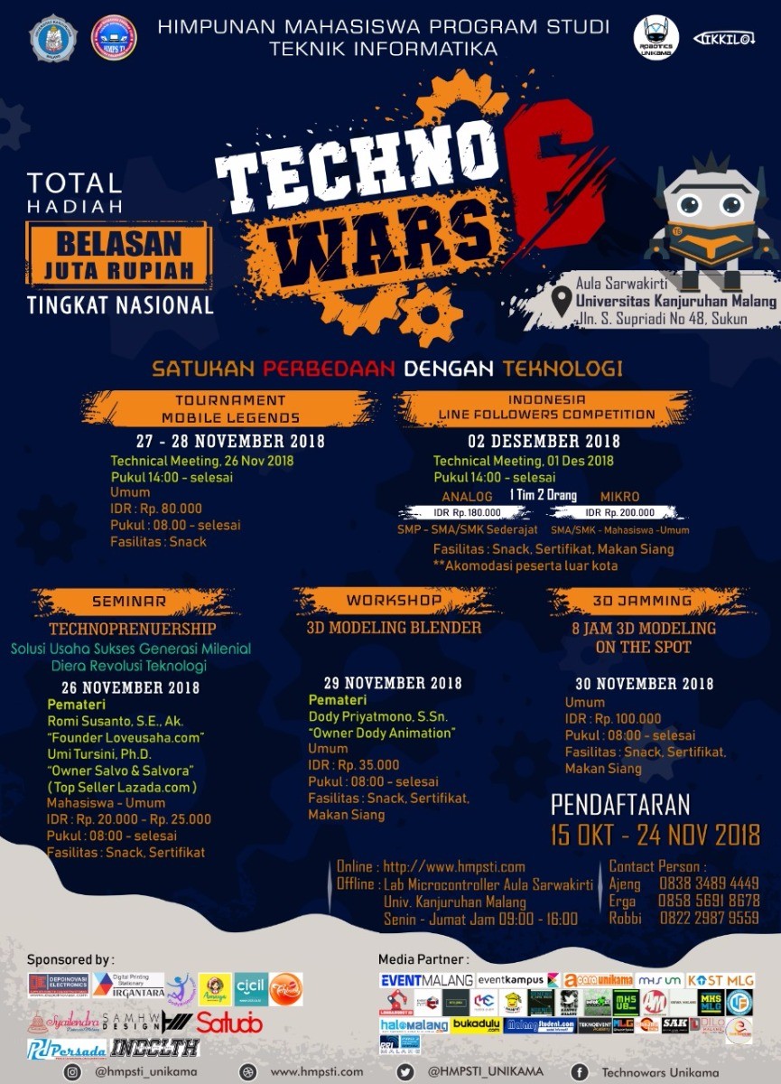 Poster TECHNOWARS 6