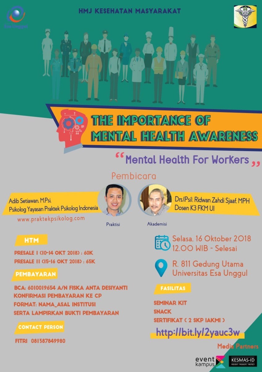 Poster The importance of mental health awarness