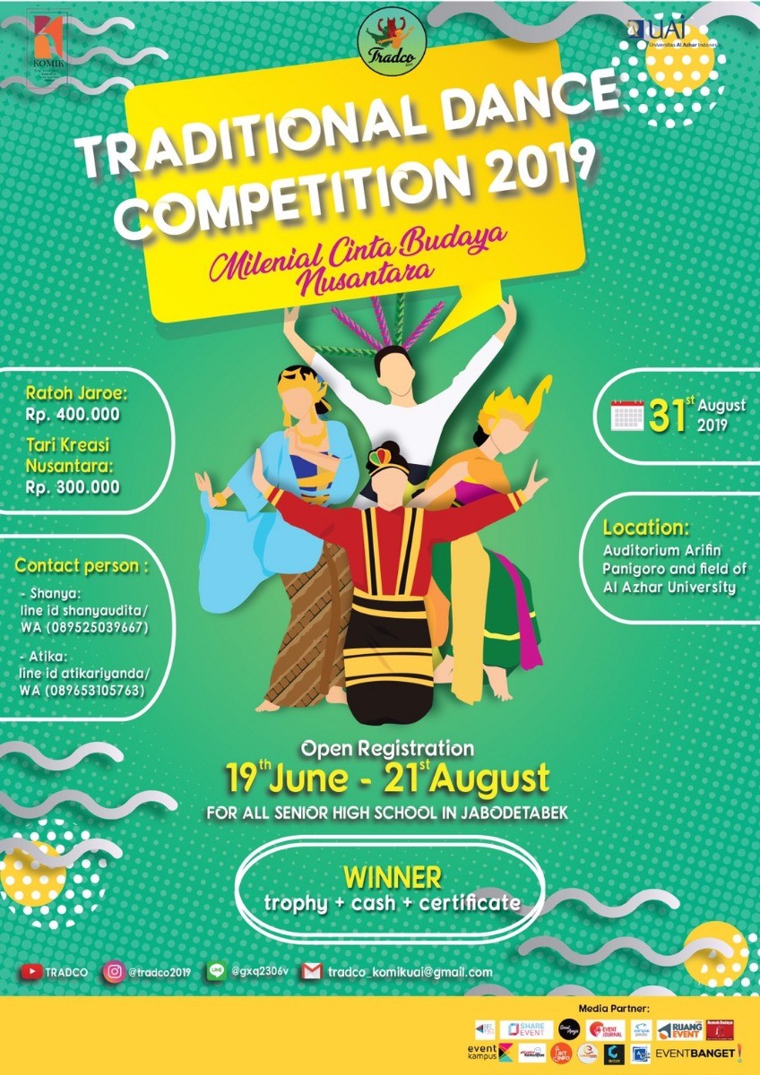 Poster Traditional Dance Competition 2019