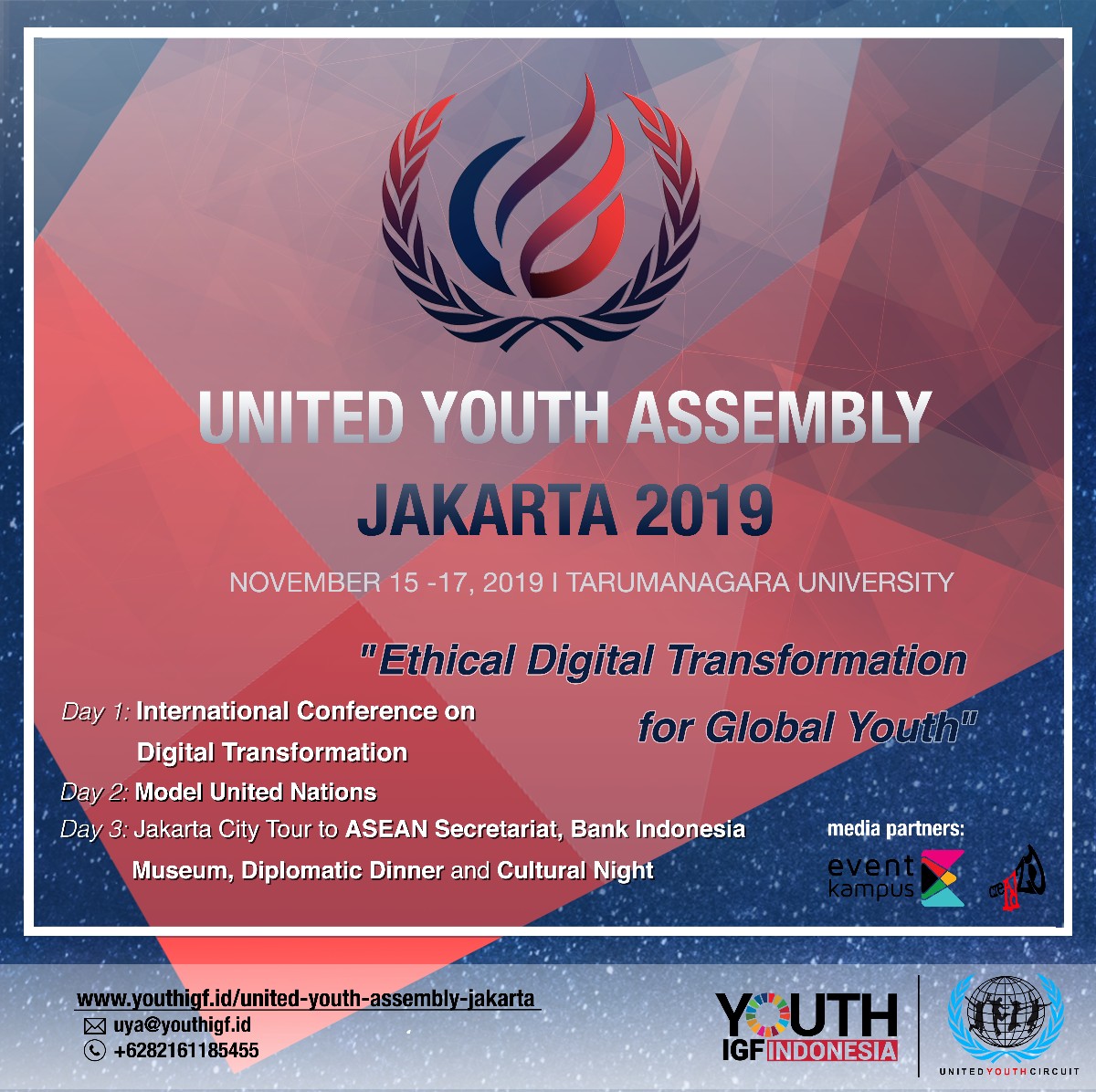 Poster United Youth Assembly 2019